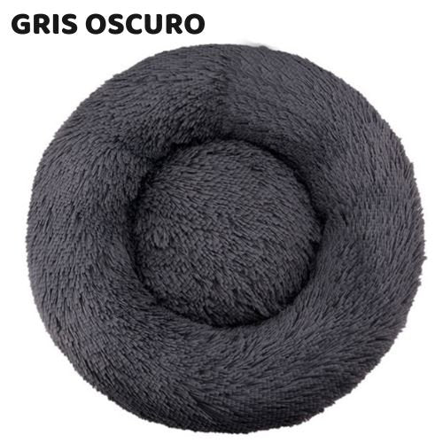 cama acolchada, reversible, 47x38 cm, rojo/lana bl